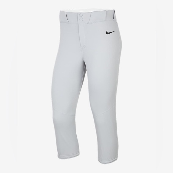 NIKE Women’s Gray Softball Pants Slim Fit NWT - Picture 3 of 10